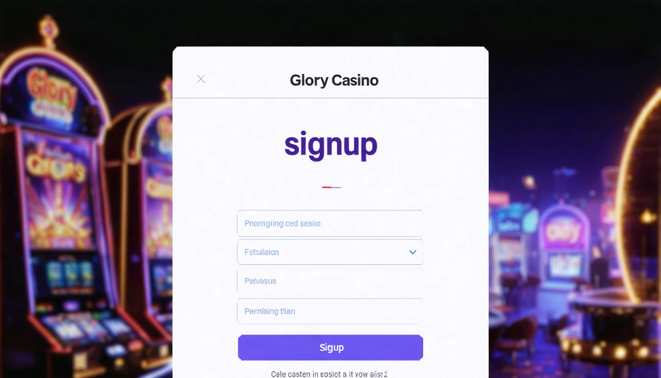 signup Glory Casino